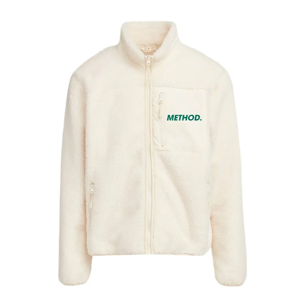 Bonded Sherpa Jacket (Method) (Black, XS)